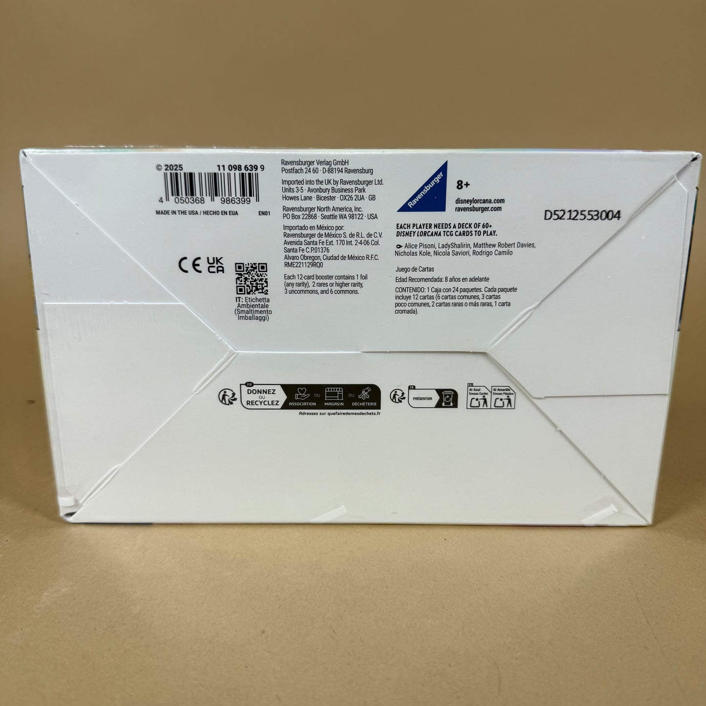 Fabled Booster Box - Lorcana Set 009