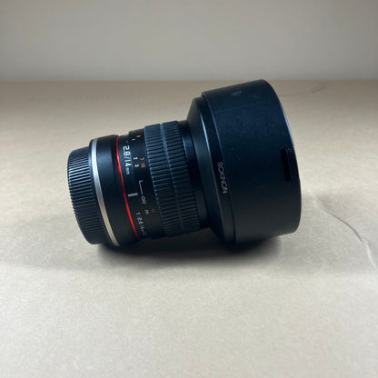 Rokinon 14mm f/2.8 Ultra Wide Angle Lens For Canon EF Mount
