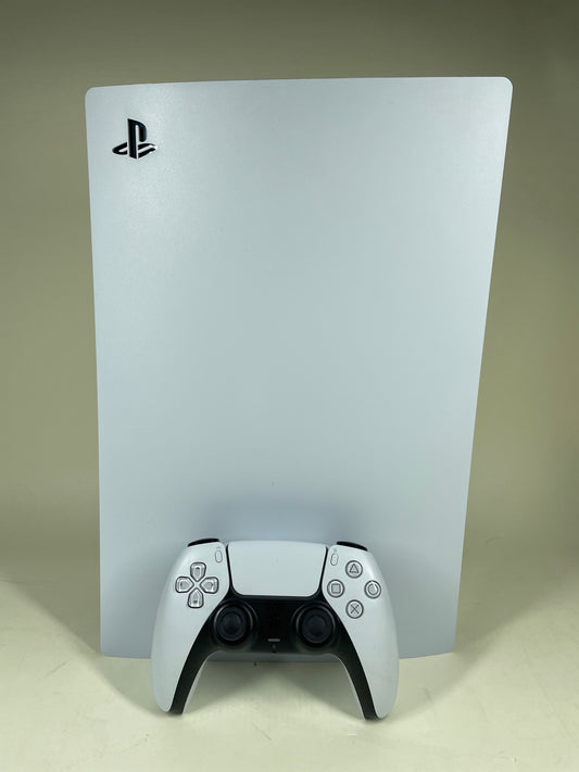 Sony PlayStation 5 Disc Edition PS5 825GB White Console Gaming System CFI-1215A