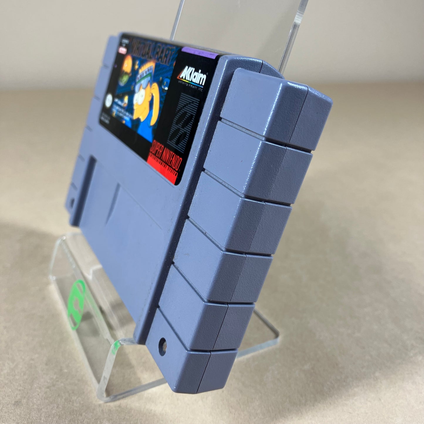 Virtual Bart (Super Nintendo SNES, 1994) Cartridge Only