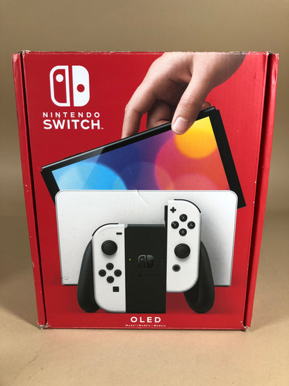 Nintendo Switch OLED Video Game Console HEG-001 Black/White