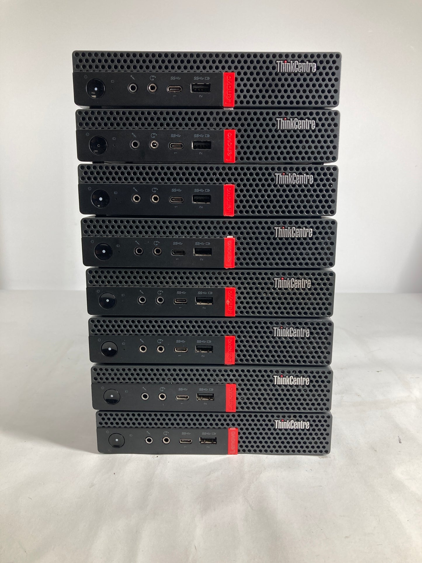 LOT OF 8x Lenovo ThinkCentre M920q Core i5-8500T 2.10GHz 8GB RAM NO SSD NO OS
