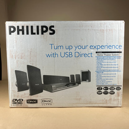 New Philips Home Theater System HTS3450 for CD, DVD and MP3 from 2006