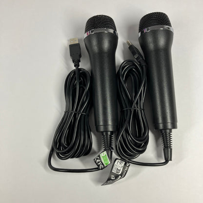 Sony PlayStation 5 PS5 Lets Sing Microphones Black