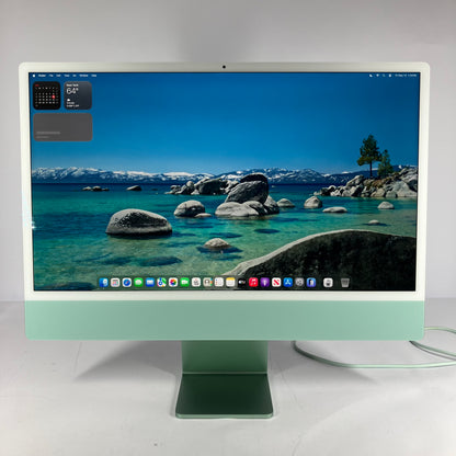 2021 Apple iMac 24" M1 8 Core 3.2GHz 8GB RAM 512GB SSD Silver A2438