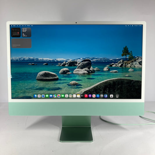 2021 Apple iMac 24" M1 8 Core 3.2GHz 8GB RAM 512GB SSD Silver A2438