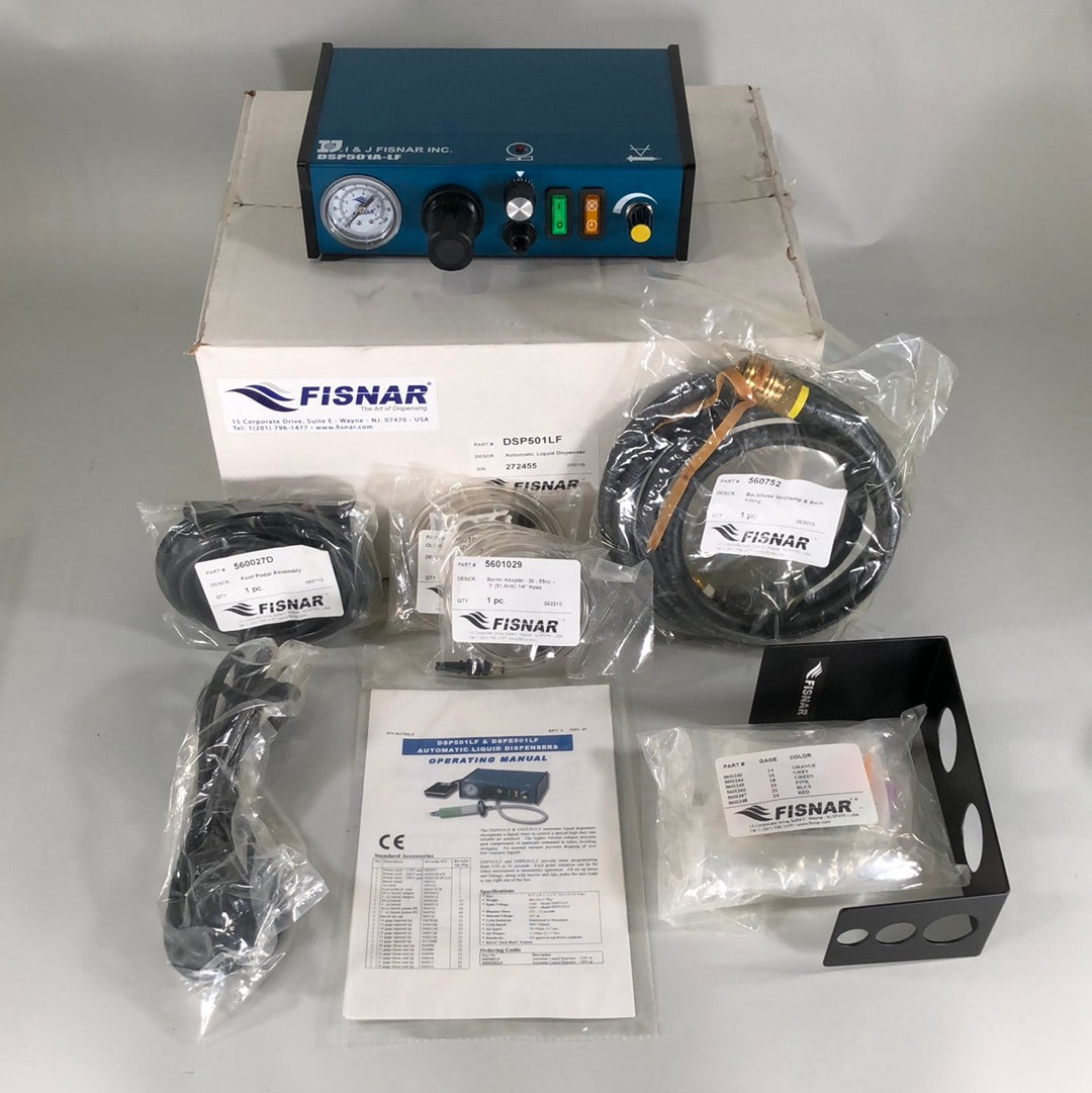 New Fisnar DSP501A Automatic Liquid Dispenser Complete in Box