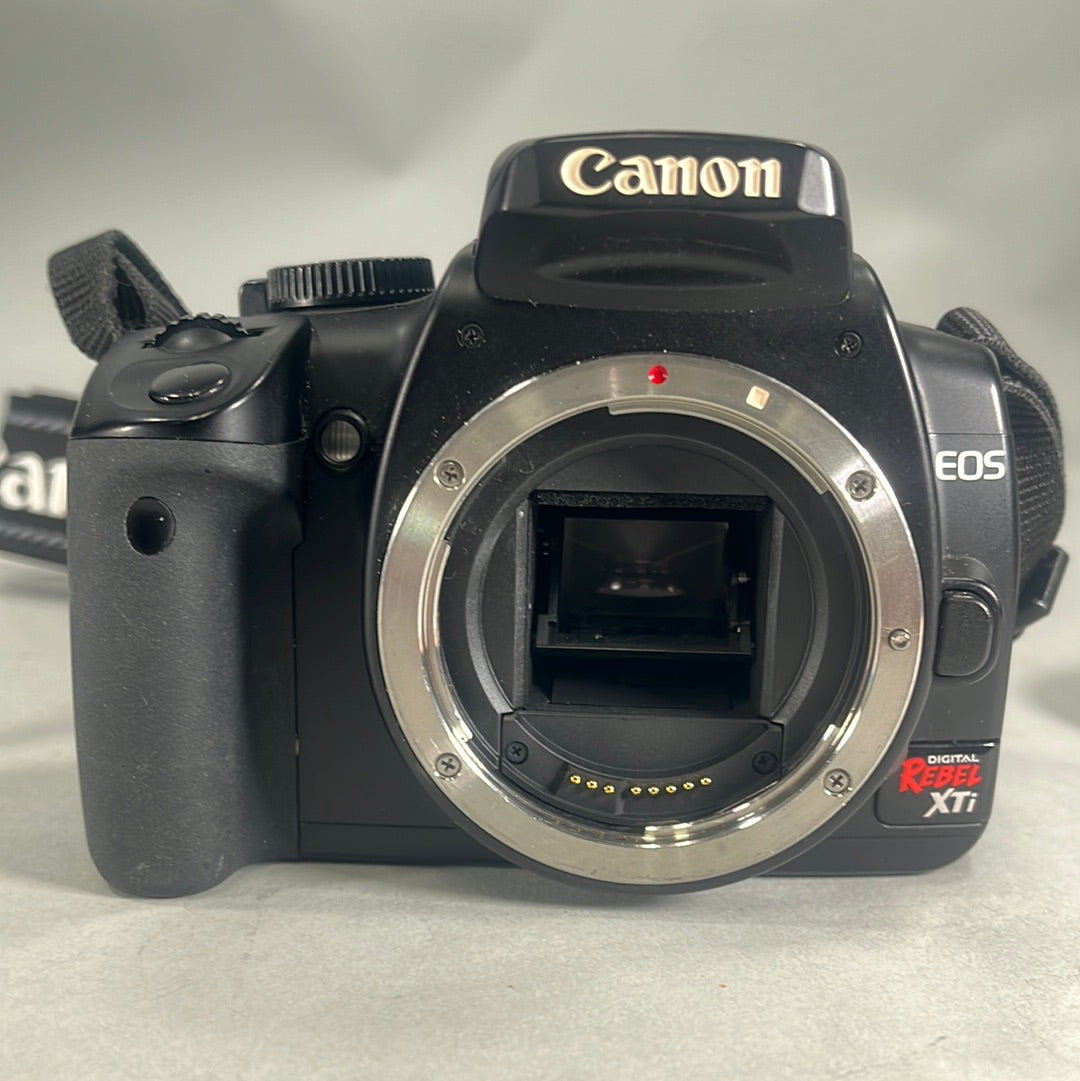 Canon EOS Digital Rebel XTi 10.1MP DSLR Camera BODY ONLY