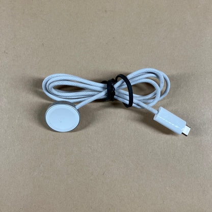 GPS Only Apple Watch Series 10 42MM Silver Aluminum White Sport Band A2997