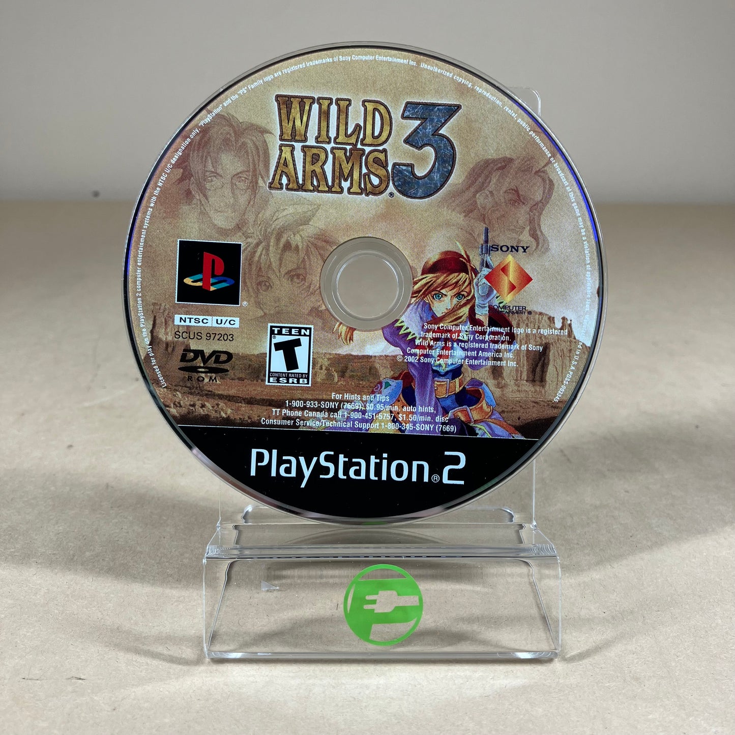 Wild Arms 3 (Sony PlayStation 2 PS2, 2002) Complete In Box