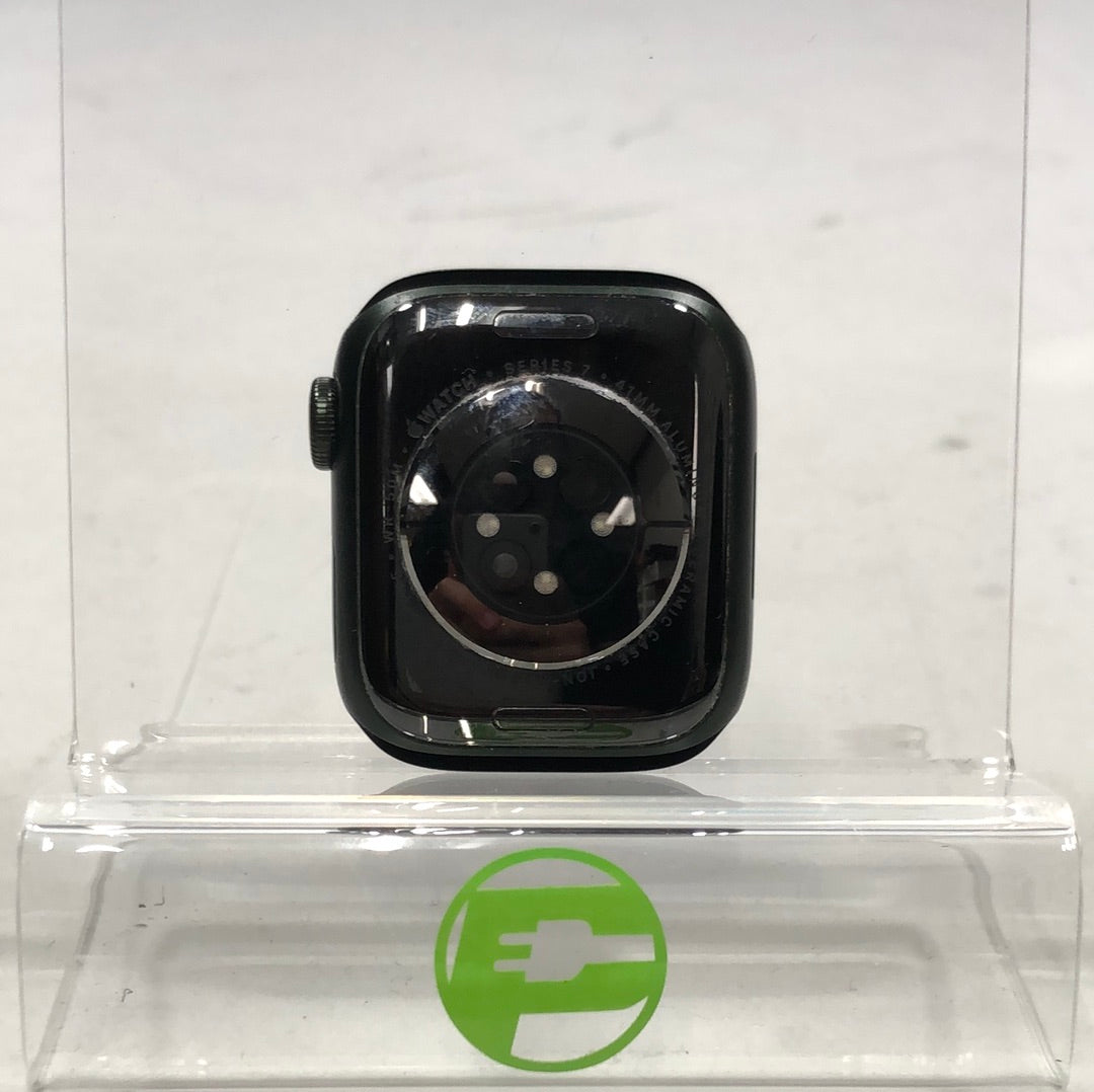 Apple Watch Series 7 41MM Green Wifi+GPS Aluminum and Ceramic A2475