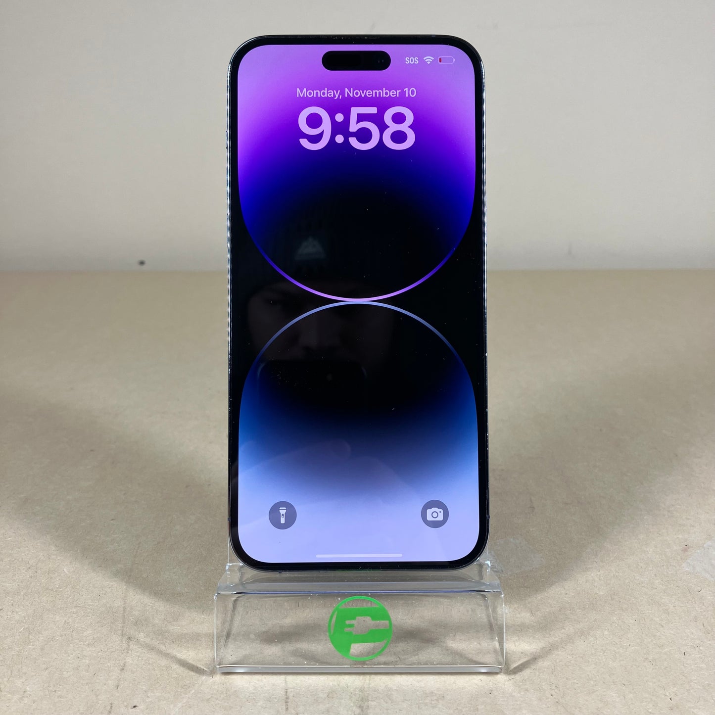 Unlocked Apple iPhone 14 Pro Max 128GB Deep Purple MQ8R3LL/A