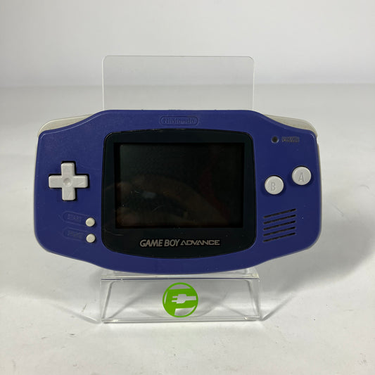 Nintendo Game Boy Advance Handheld Game Console Only AGB-001 Blue