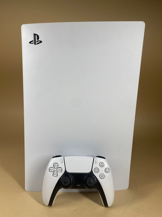 Sony PlayStation 5 Disc Edition PS5 825GB White Console Gaming System CFI-1215A