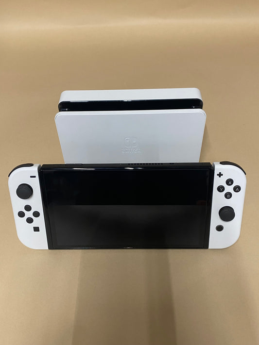 Nintendo Switch Handheld Game Console OLED White and Black