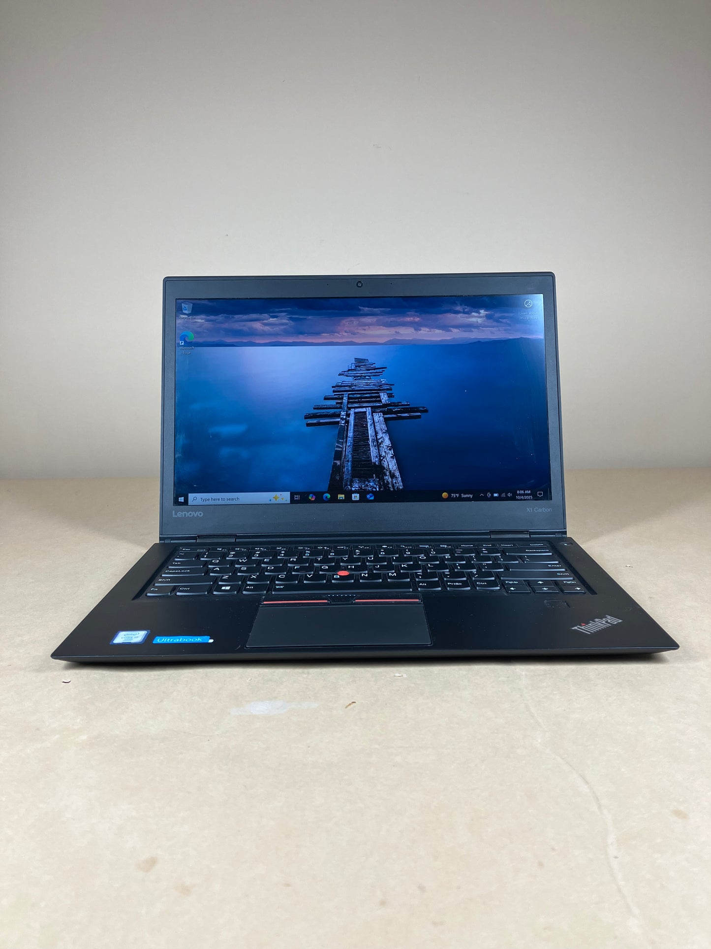 Lenovo ThinkPad X1 CARBON GEN 4 14" i7-6600U 2.6GHz 8GB RAM 256GB SSD