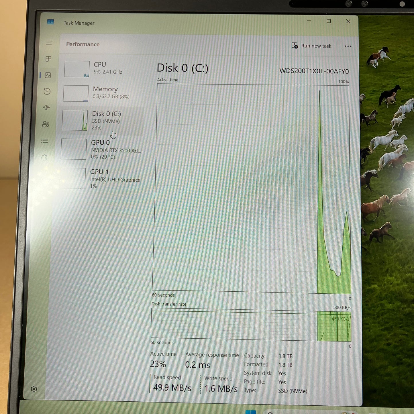 Dell Precision 7680 16" i9-13950HX 2.2GHz 64GB RAM 2TB SSD RTX 3500 ADA