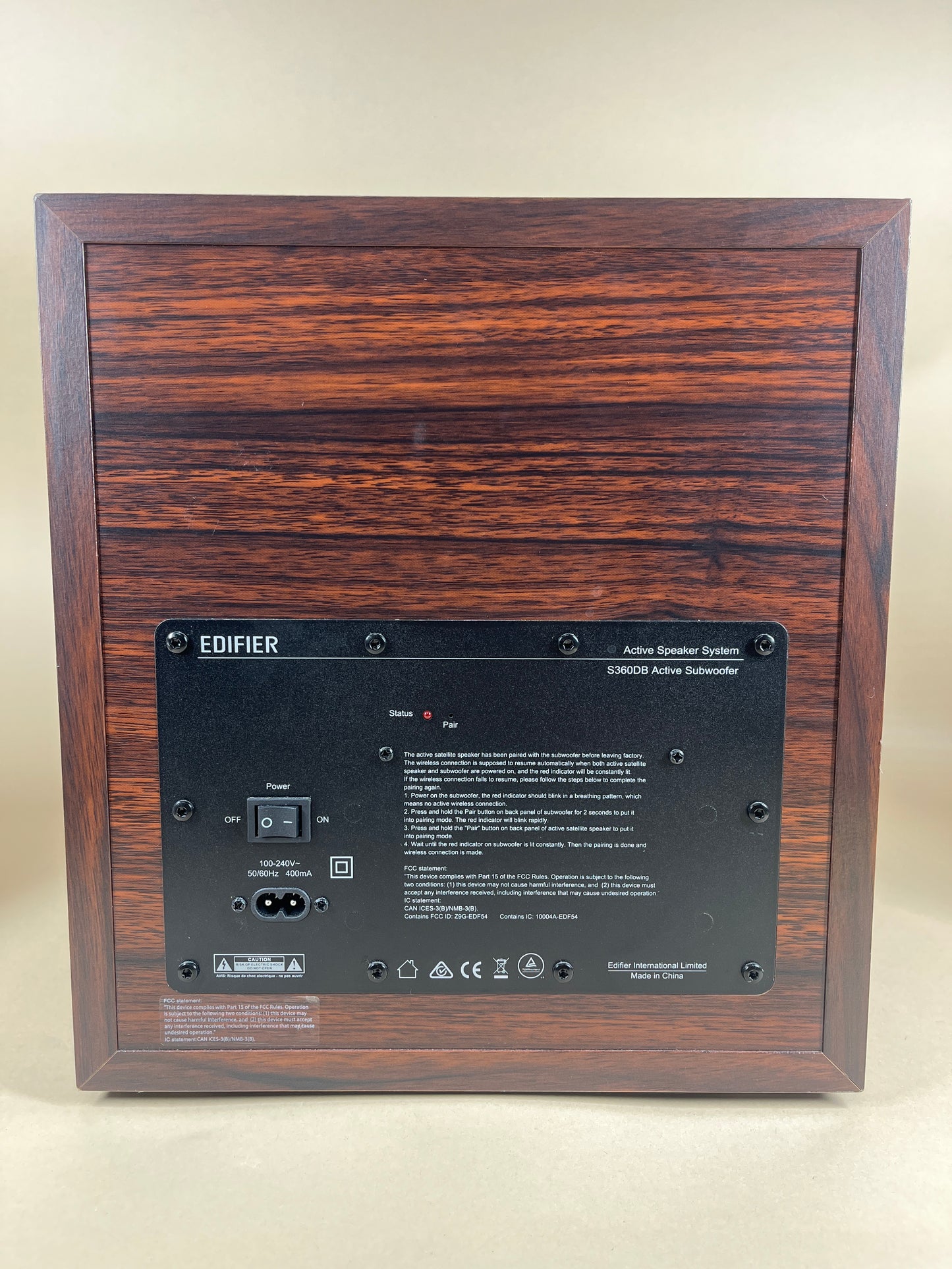 Edifier S360DB Active Speaker System Wood Grain S360DB