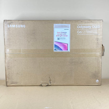 New Samsung Odyssey G6 27" S27DG610SN OLED 240Hz 0.03ms QHD Gaming Monitor