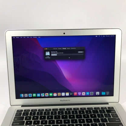 2017 Apple MacBook Air 13.3" i5 1.8GHz 8GB RAM 128GB SSD Silver A1466