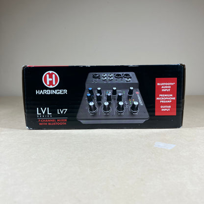 Harbinger LVL series 7-Channel Mixer With Bluetooth LV7