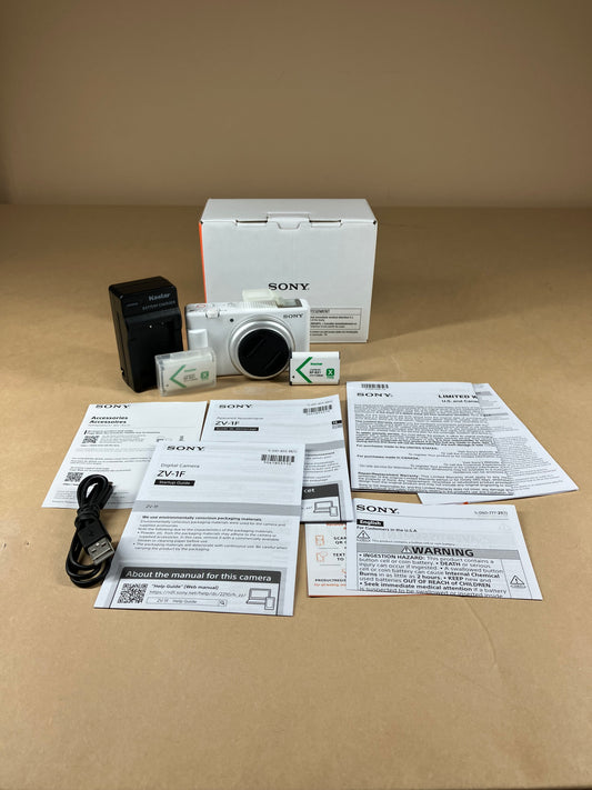 Sony ZV-1F Digital Point-And-Shoot Vlogging Camera
