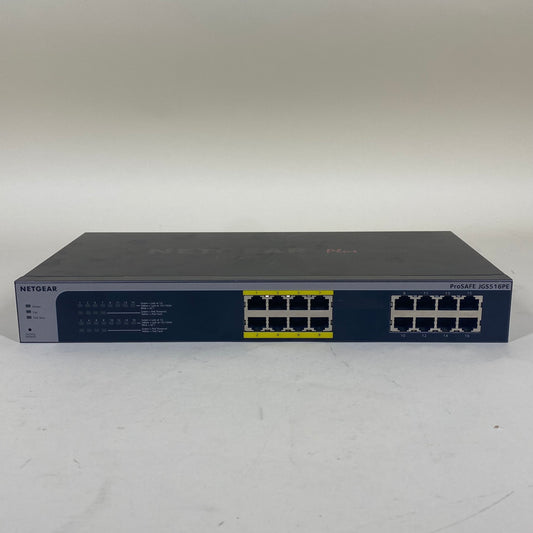 NETGEAR ProSAFE Plus Gigabit Switch with PoE JGS516PE