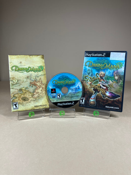 Dawn of Mana (Sony PlayStation 2 PS2, 2007) Complete In Box Reg Card