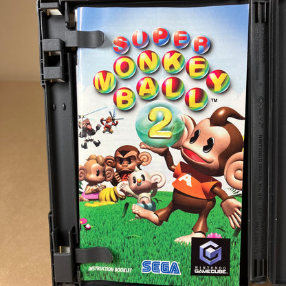Super Monkey Ball 2 (Nintendo GameCube, 2002) CIB with REG Card