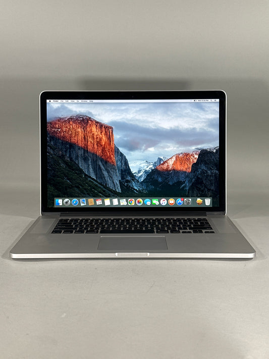 2015 Apple MacBook Pro 15.4" i7 16GB RAM 1TB SSD Space Gray A1398 1 Cycle Count