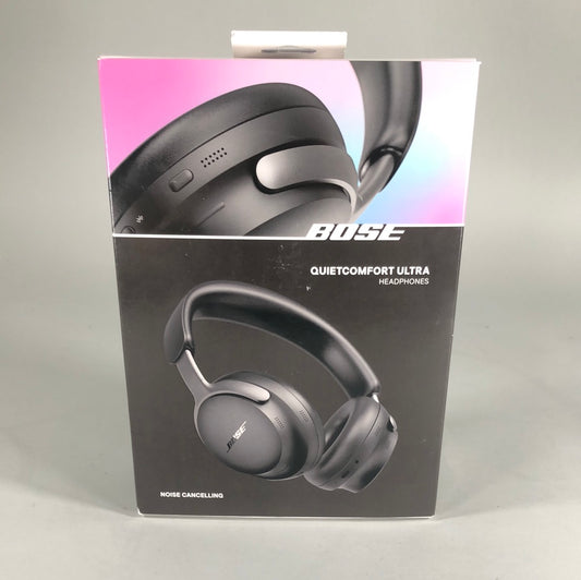 New Bose QuietComfort Ultra Noise Cancelling Headphones Black 880066-0100