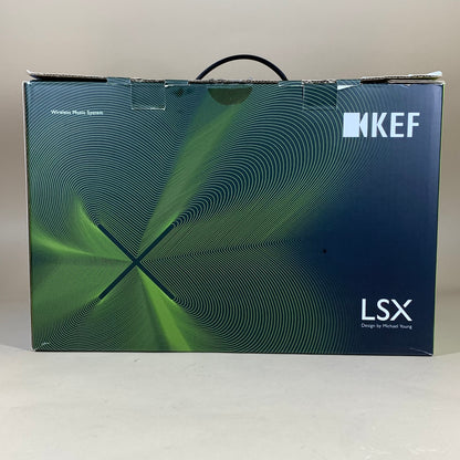 New KEF LSX Wireless Music System Black SP3994BX