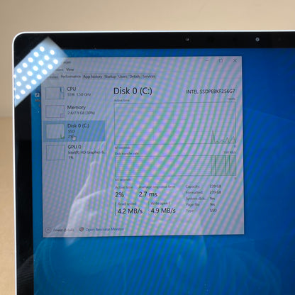 Microsoft Surface Laptop 1 1769 13.5" i5-7200U 2.5GHz 8GB RAM 256GB SSD w Dock