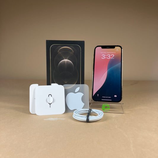Unlocked Apple iPhone 12 Pro 128GB 18.5 Gold MGK33LL/A