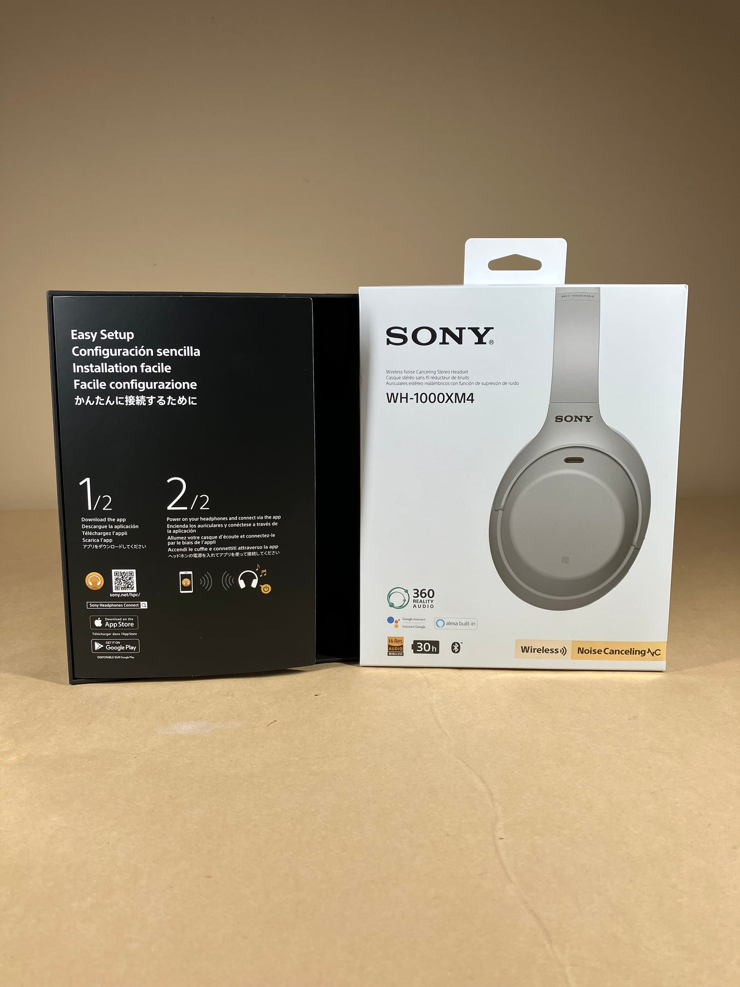 Sony WH-1000XM4 Noise Cancelling Wireless Stereo Headset Gray