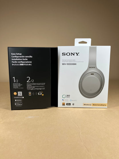 Sony WH-1000XM4 Noise Cancelling Wireless Stereo Headset Gray