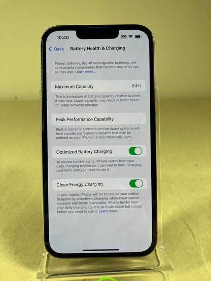 Unlocked Apple iPhone 13 Pro 128GB 18.6.2 Graphite MLR23LL/A