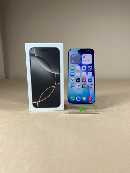 Unlocked Apple iPhone 16 Pro Max 256GB Natural Titanium MYW63LL/A