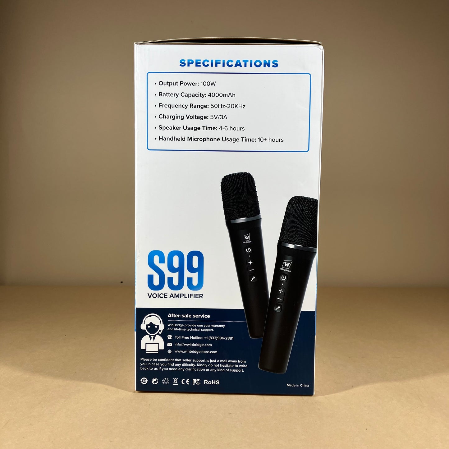 New WinBridge Voice Amplifier Black S99