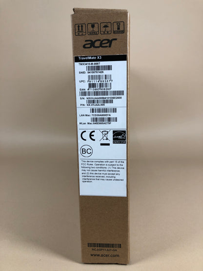 New Acer TravelMate X3 14" i7-8550U 16GB RAM 512GB SSD