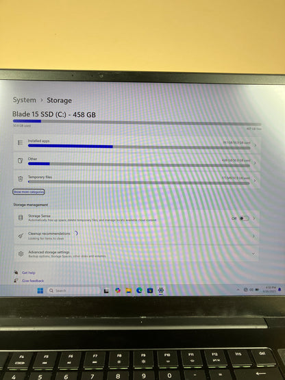Razer Blade 15 RZ09-0369AE22 15.6" i7-10750H 16GB RAM 512GB SSD GeForce RTX 3060