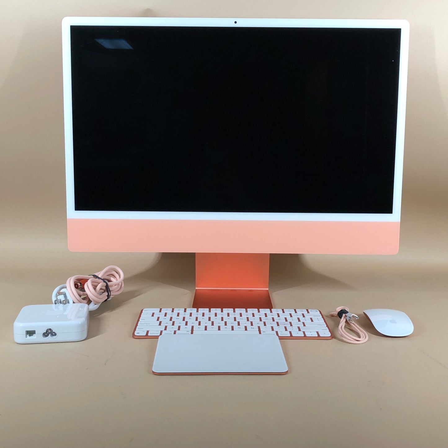 2021 Apple iMac 24" M1 3.2GHz 8GB RAM 512GB SSD Orange A2874