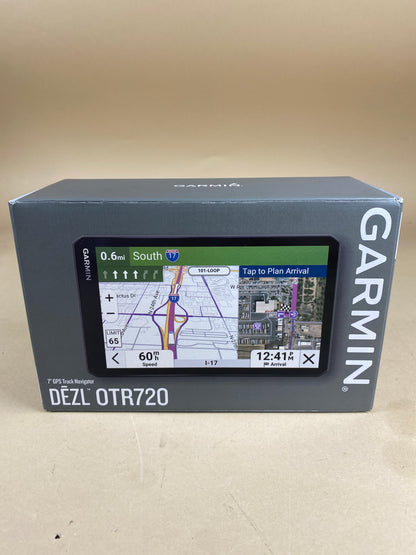 New Garmin Dezl Truck GPS Navigator OTR720