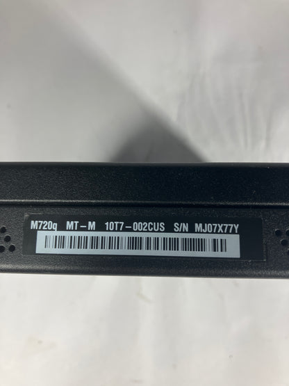 Lenovo ThinkCentre M720Q 10T7-002CUS Core i5-8400T 1.70GHz 8GB RAM 256GB SSD