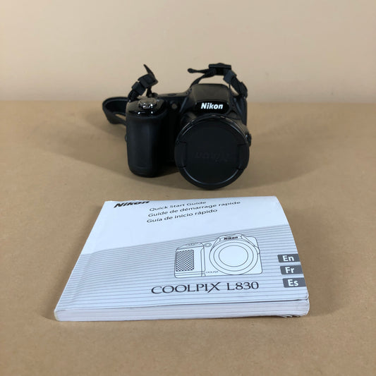 Nikon COOLPIX L830 16.0MP Digital Point And Shoot Camera