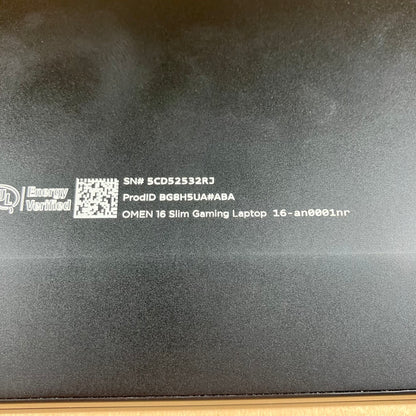 HP OMEN 16 Slim 16-AN0001NR 16" Ultra 7 255h 2.0GHz 64GB RAM 1TB SSD RTX 5060