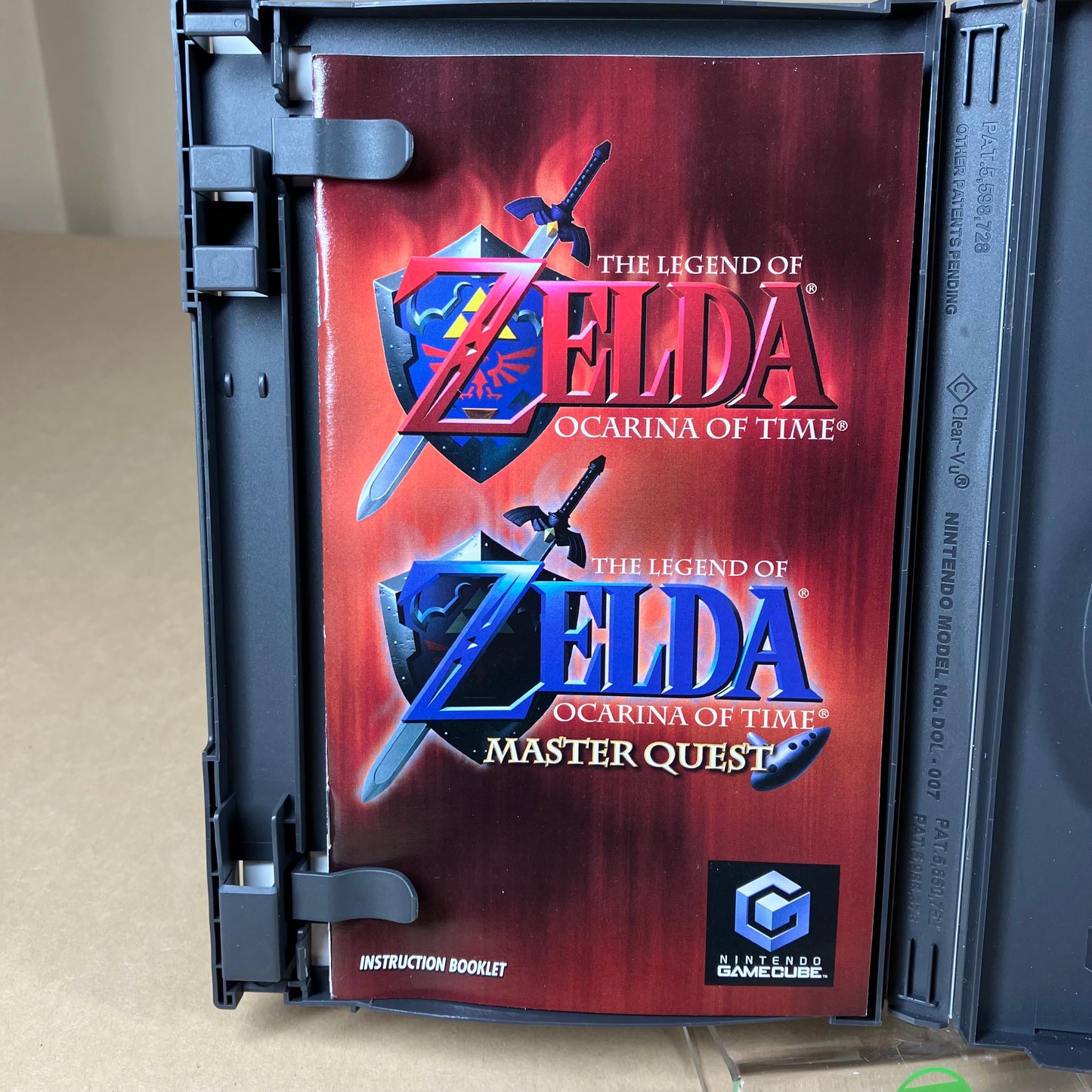 Zelda Ocarina of Time Master Quest (Nintendo GameCube, 2003) Complete In Box