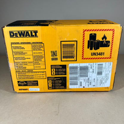 New Dewalt XR 20V Brushless 1/2" Impact Wrench DCF900P1 With Hog Ring Anvil kit