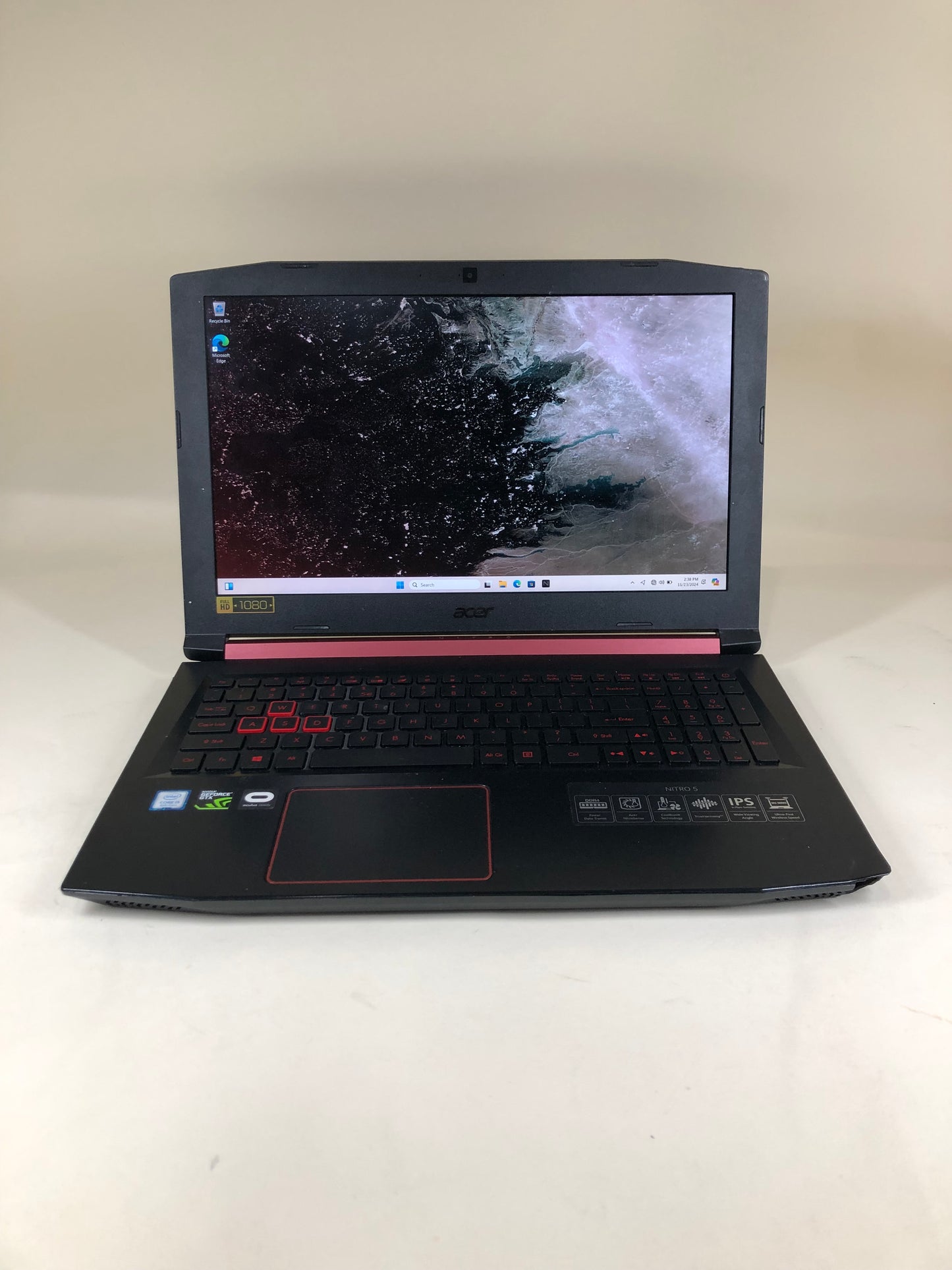 Acer Nitro 5 N20C1 15.6" i5-8300H 2.3GHz 16GB RAM 1TB SSD GeForce GTX 1050