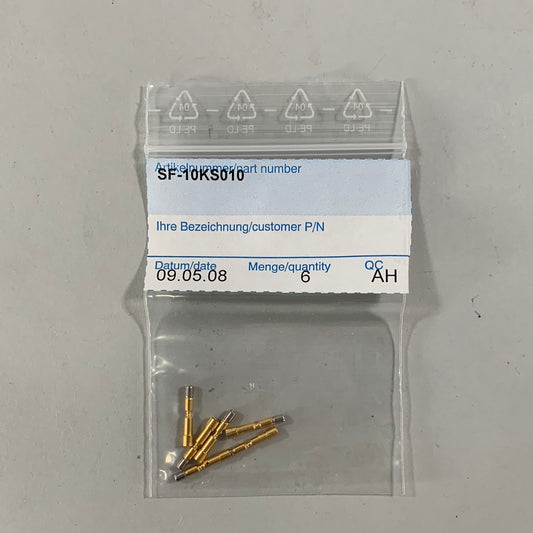 Phoenix Contact 1605481 1MM Female Signal Pins for P30 Power Connectors Lot of 6